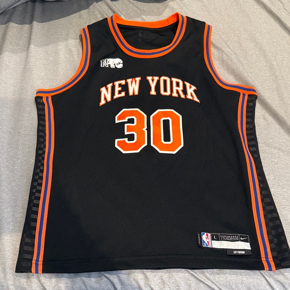 Nike NY KNICKS AUTHENTIC Jersey SZ YOUTH L